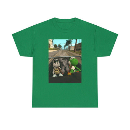 Yoshi And Dry Bones Cruising And Smoking (Design 5)