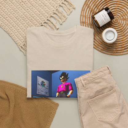 Y2K Vegeta Chilling With PlayStation Tee