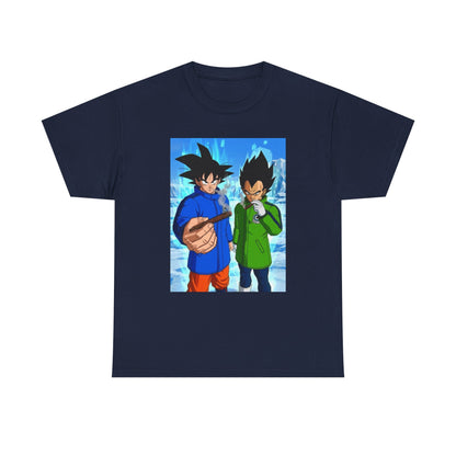 Goku and Vegeta Chillin' On Ice