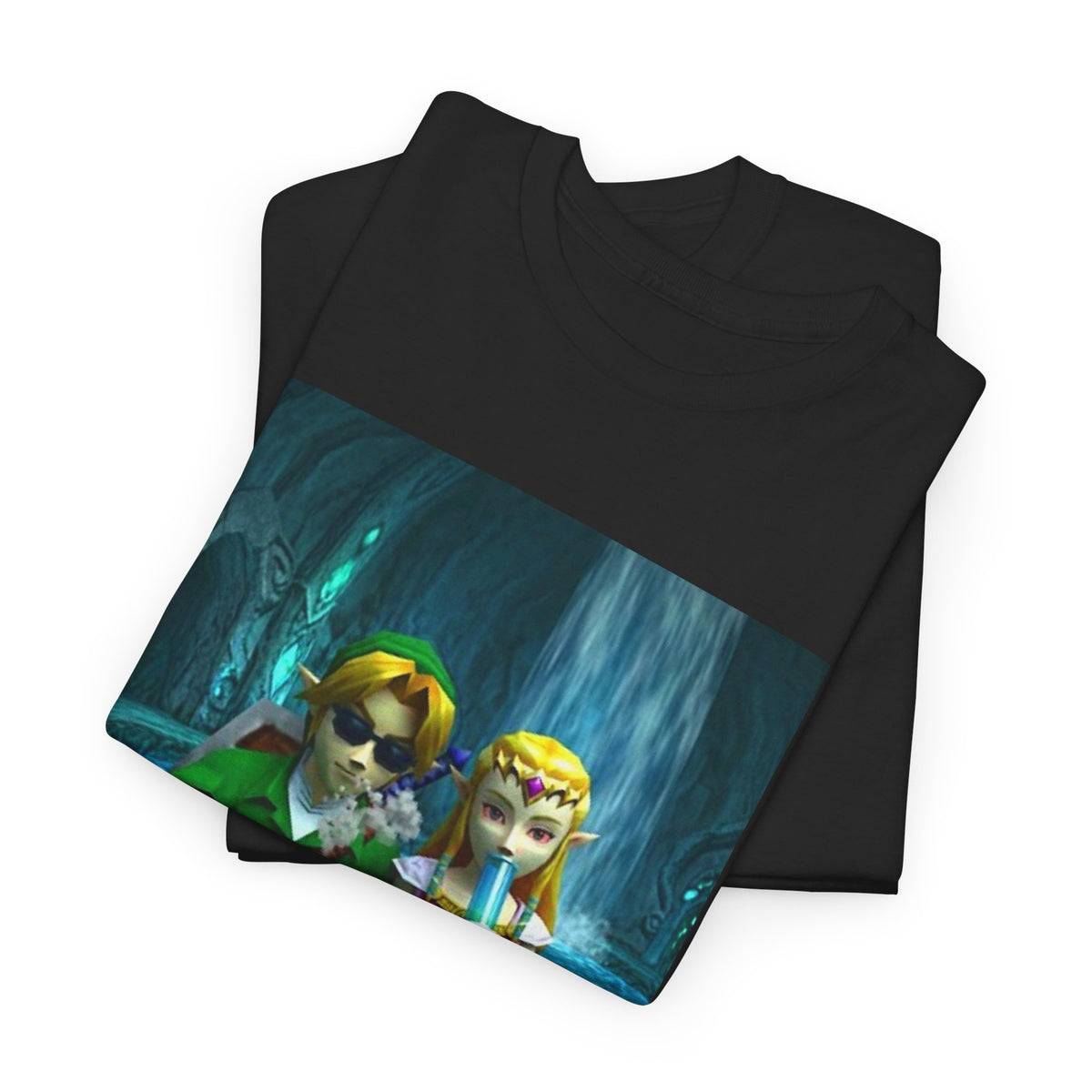 Link And Zelda Hitting The Stash