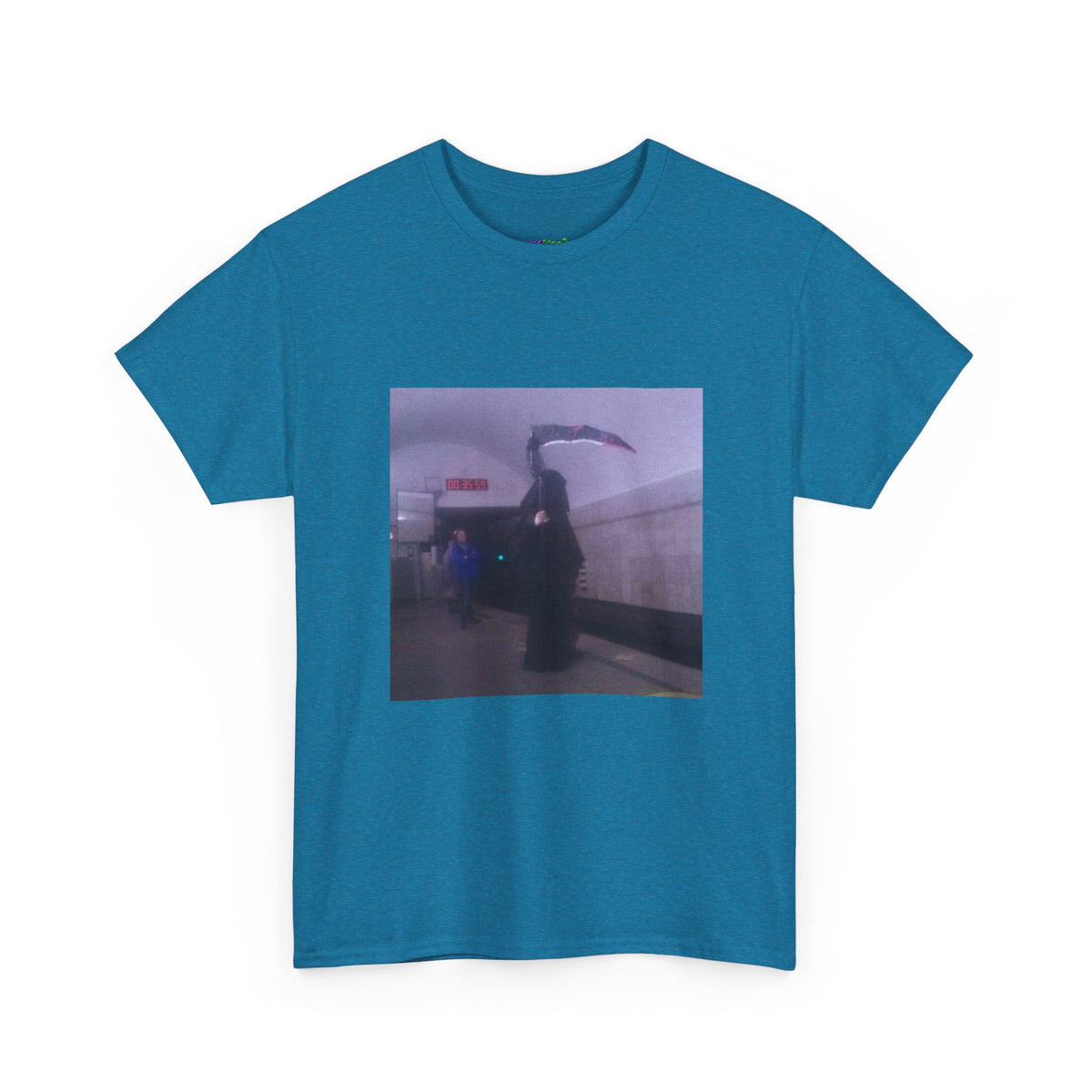 Gritty Green Pulse Graphic Tee