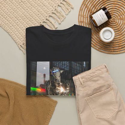 Neon Ember Flow Graphic Tee