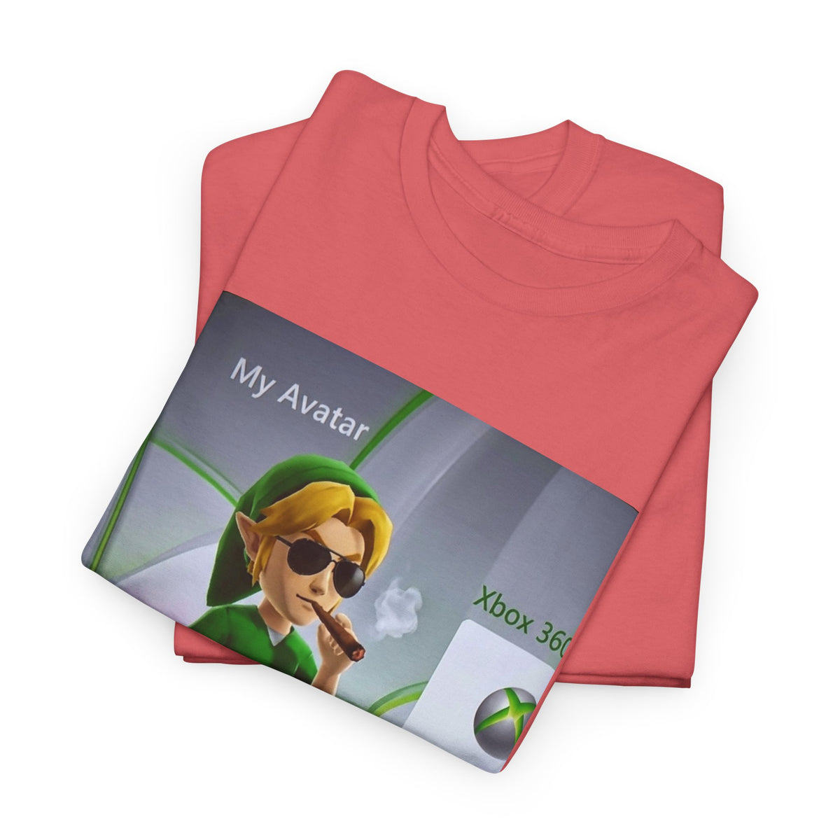 Stoner Link Xbox Avatar Puffing Blunt Tee