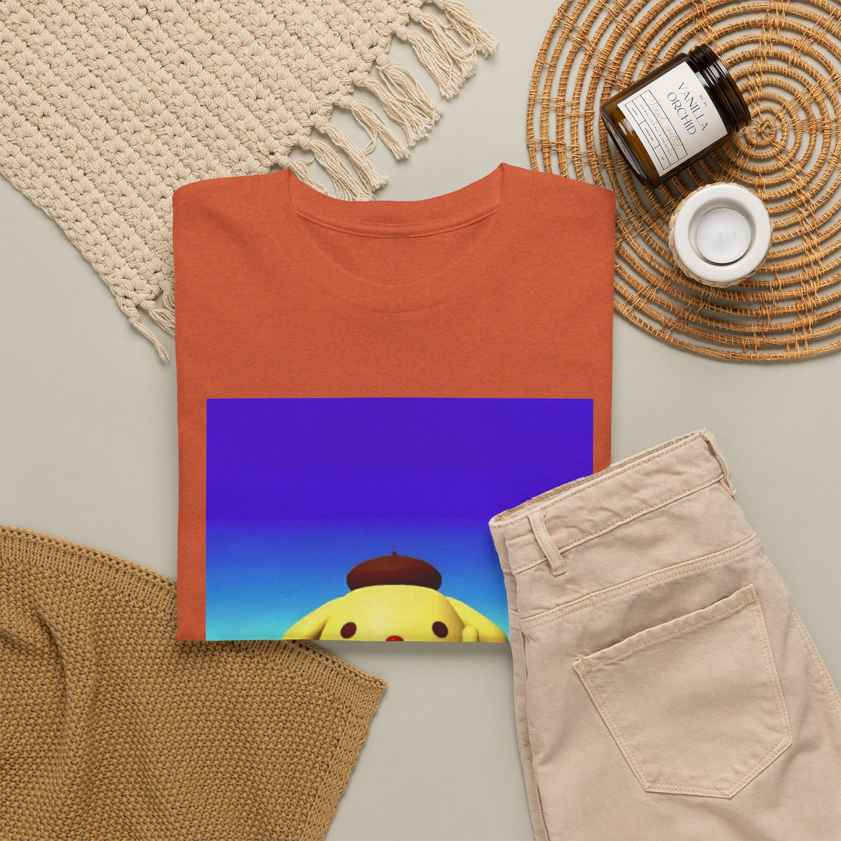 Pompompurin Flipping The Bird Tee