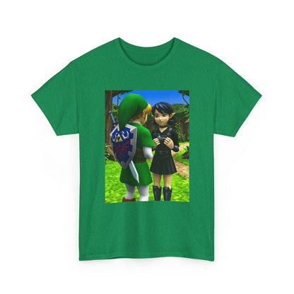 Link And Ocarina Girl Meeting