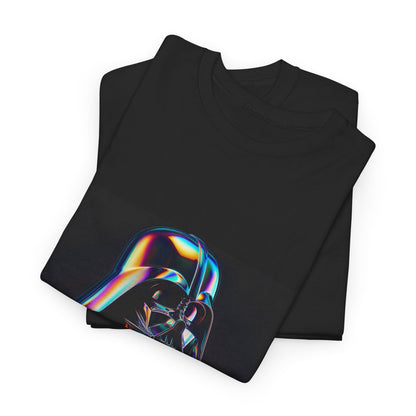 Holographic Dark Lord Vaporwave Icon Tee