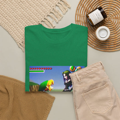 Link Proposing To Goth Girl Tee