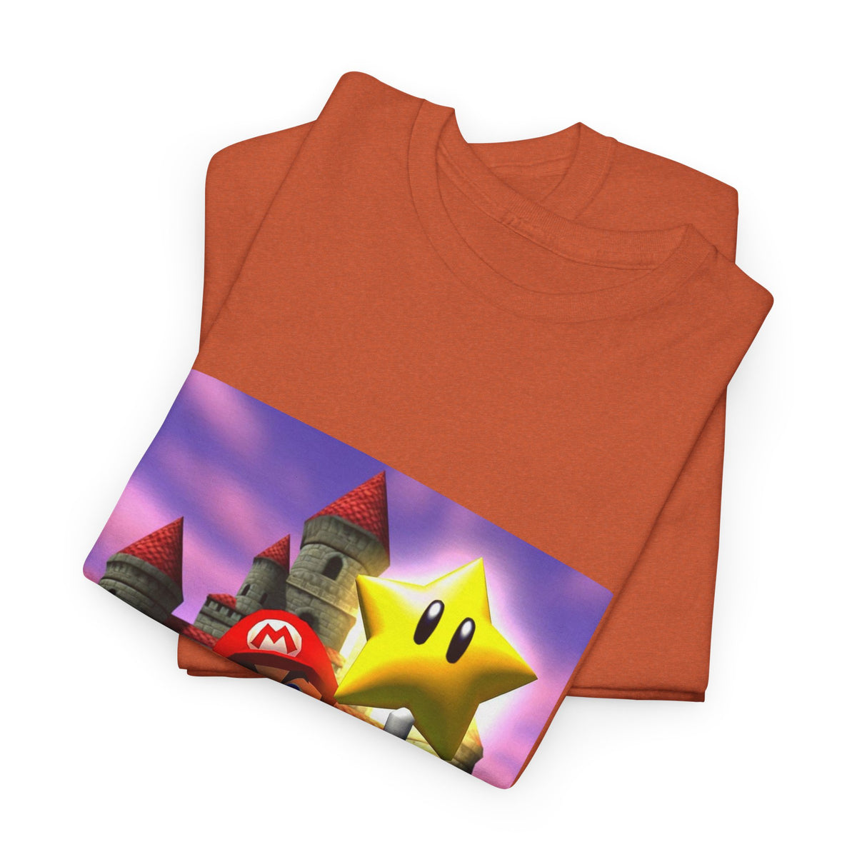 Mario Flips Off The Star Tee