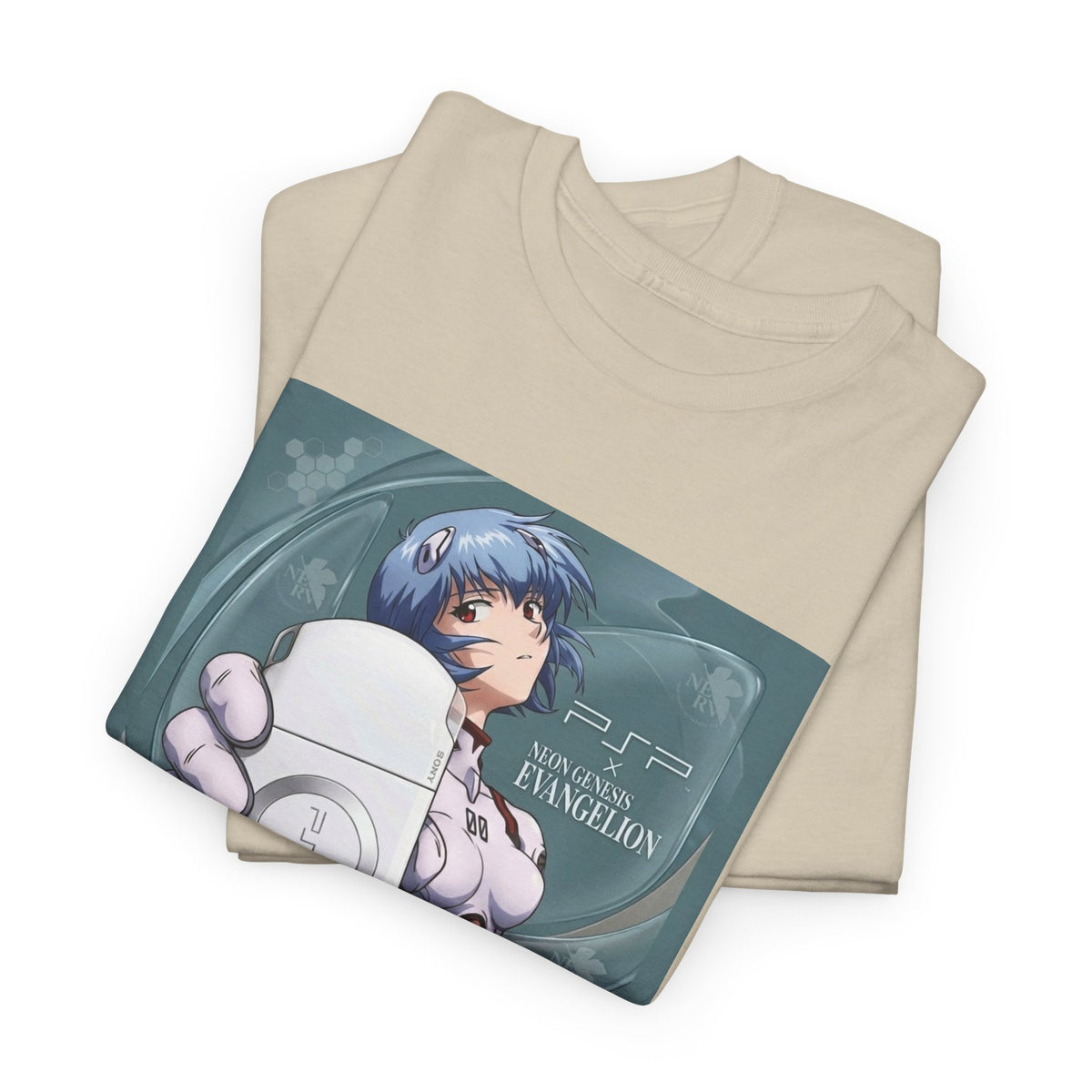 Rei Ayanami Holds PSP Console Tee