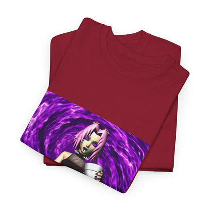 Goth Sakura With Purple Drank Tee