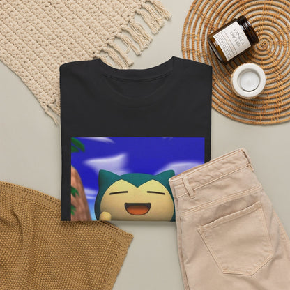 Snorlax Flipping The Bird Tee