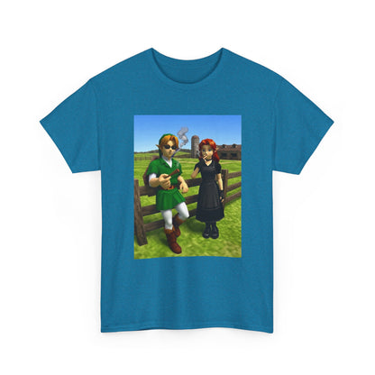 Link And Malon Smoking On The Farm Tee