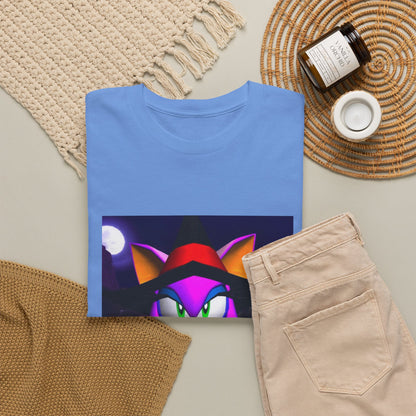 Witchy Sonic Character Giving Middle Finger