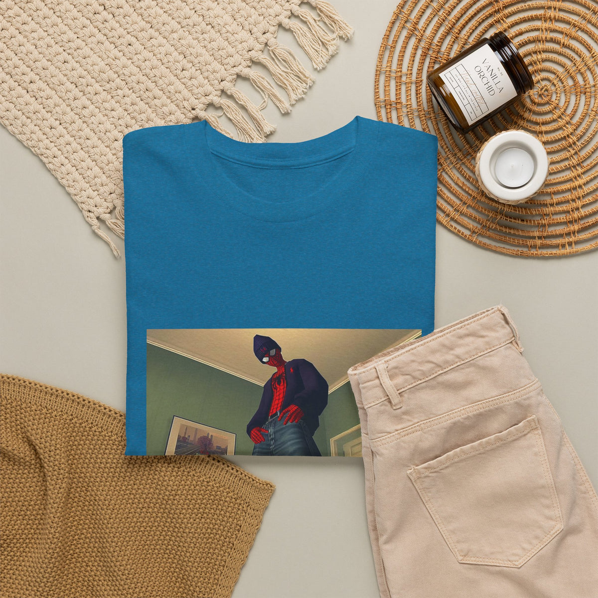 Street Spider-Man Chillin' In His Room Tee