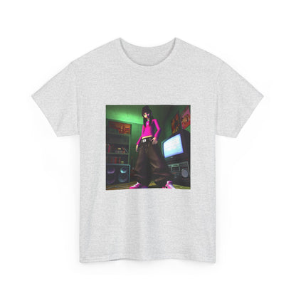 Y2K Vibe Girl In Her Room Tee