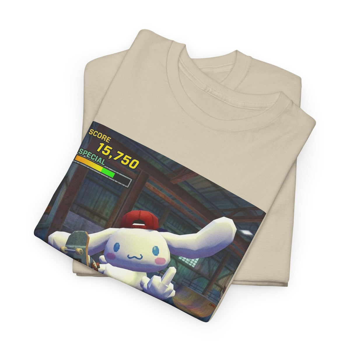Cinnamoroll Shredding And Flipping You Off Tee