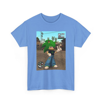 Stoned Green Hedgehog Blazing In Grove Street