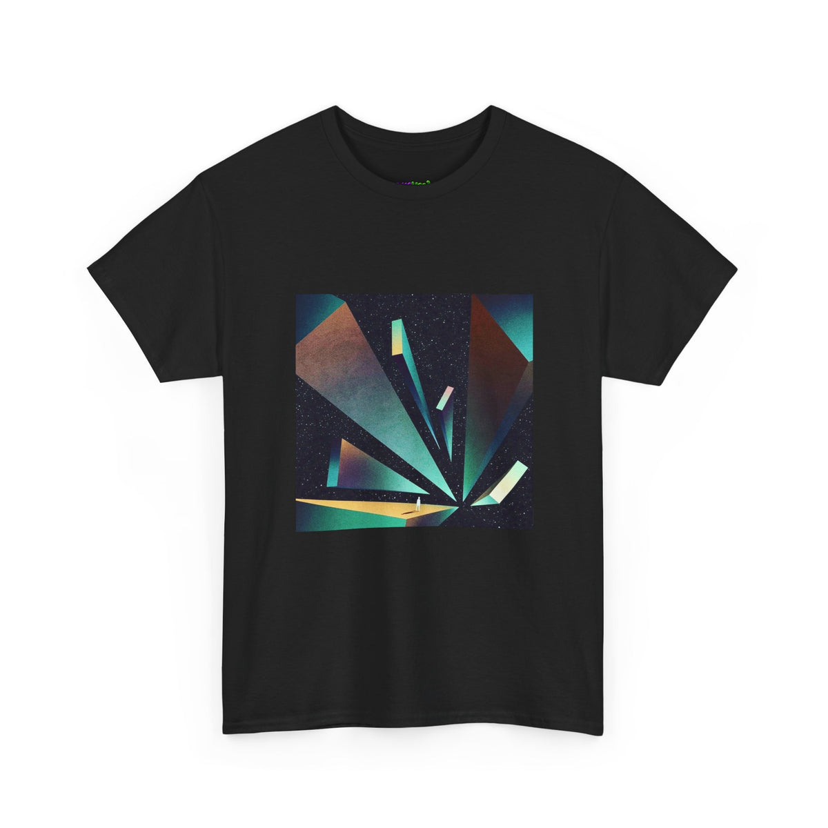 Violet Aluras Glowing Typography Tee