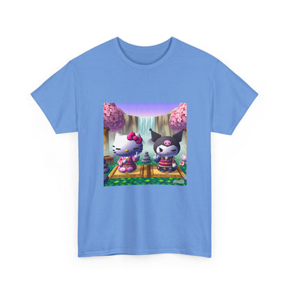 Hello Kitty and Kuromi Giving The Finger Tee