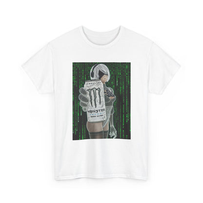 Wireframe 2B Holding Monster Energy Zero Ultra