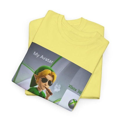 Stoner Link Xbox Avatar Puffing Blunt Tee