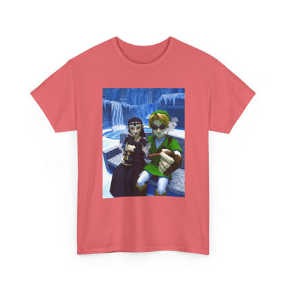 Goth Zora And Link Chilling Icy Plateau