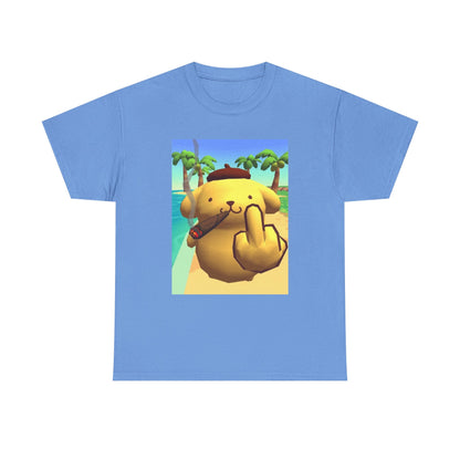 Pompompurin Smoking And Flipping The Bird