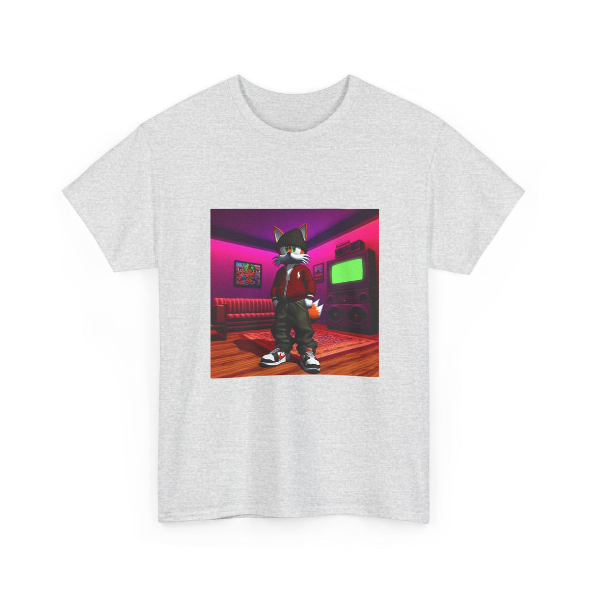 Swagged-Out Fox In Retro Chill Pad