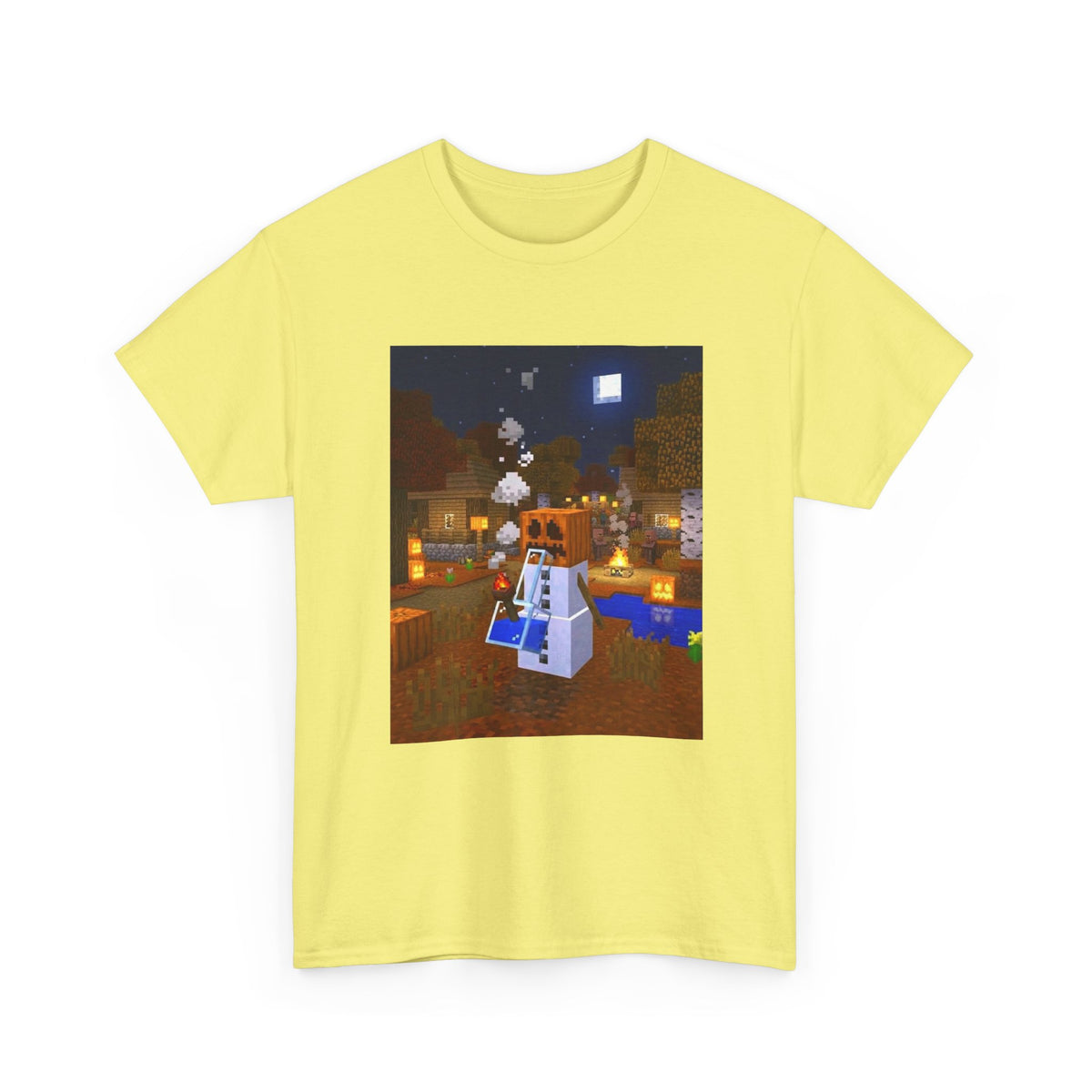 Pumpkin Snow Golem Hitting The Bong Tee