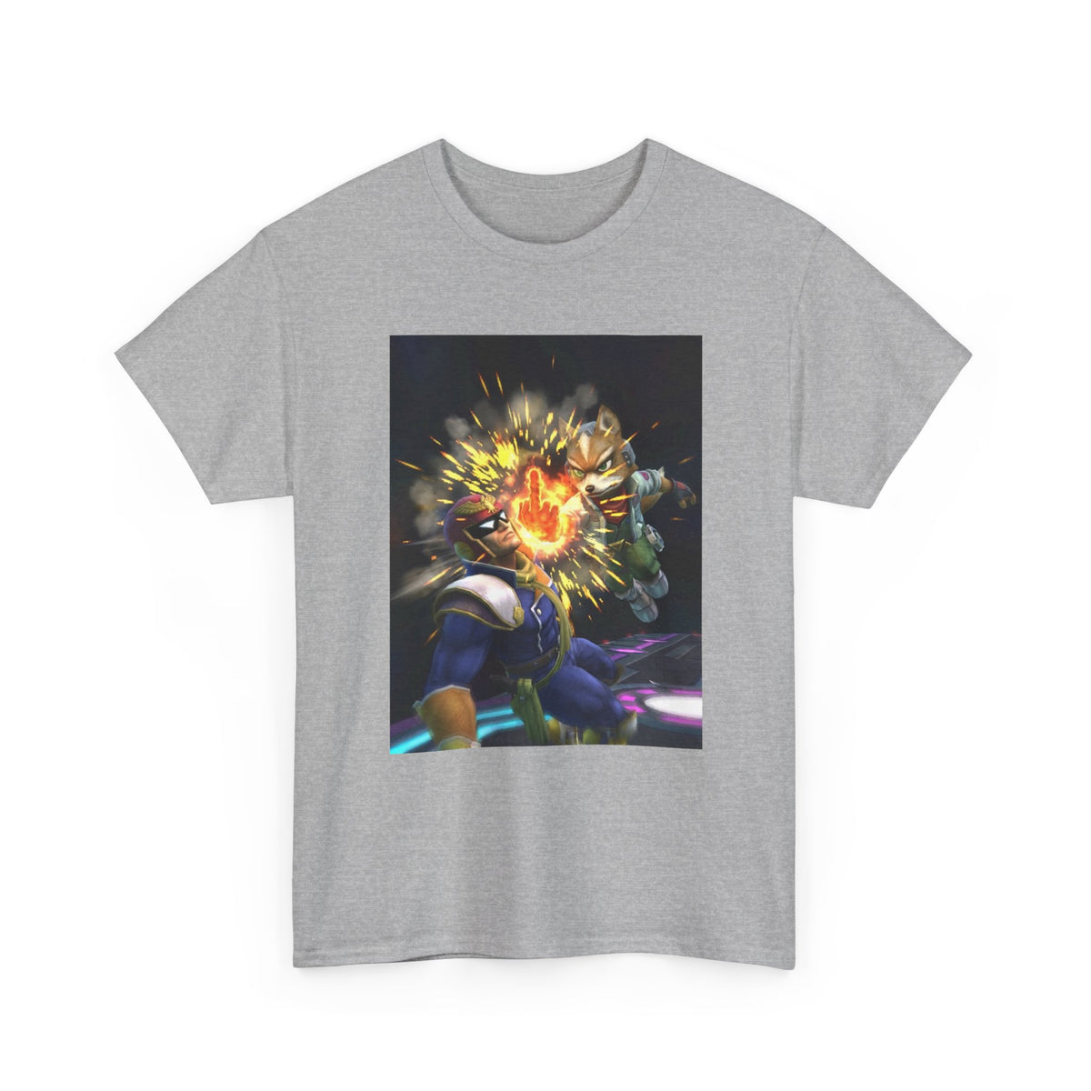 Captain Falcon Vs Fox McCloud Falcon Punch Tee