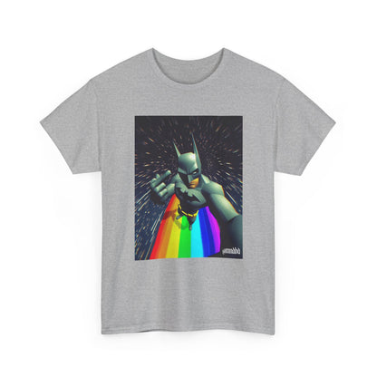 Batman Giving Finger On Rainbow Cape