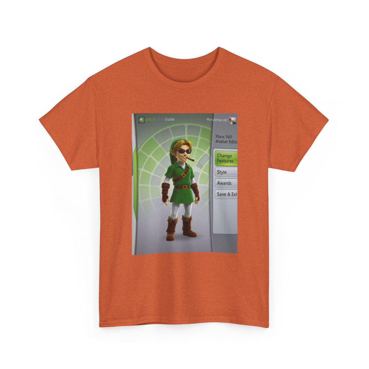 Cool Link Avatar Smoking Cigar Tee