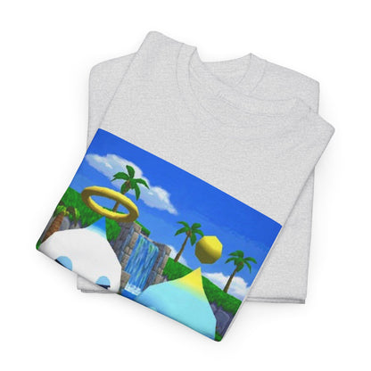 Chao Flipping Off In Paradise Tee