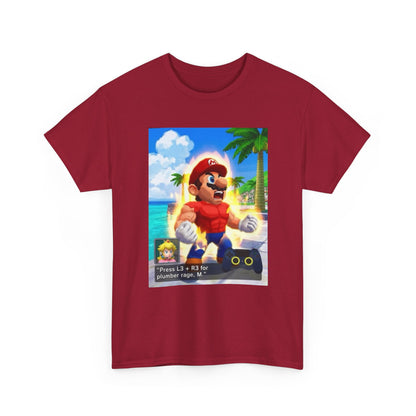 Super Buff Mario Power-Up Tee