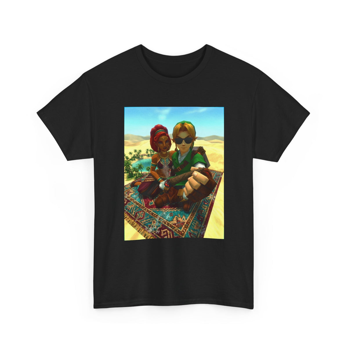 Link And Nabooru Chillin' Desert Oasis Tee