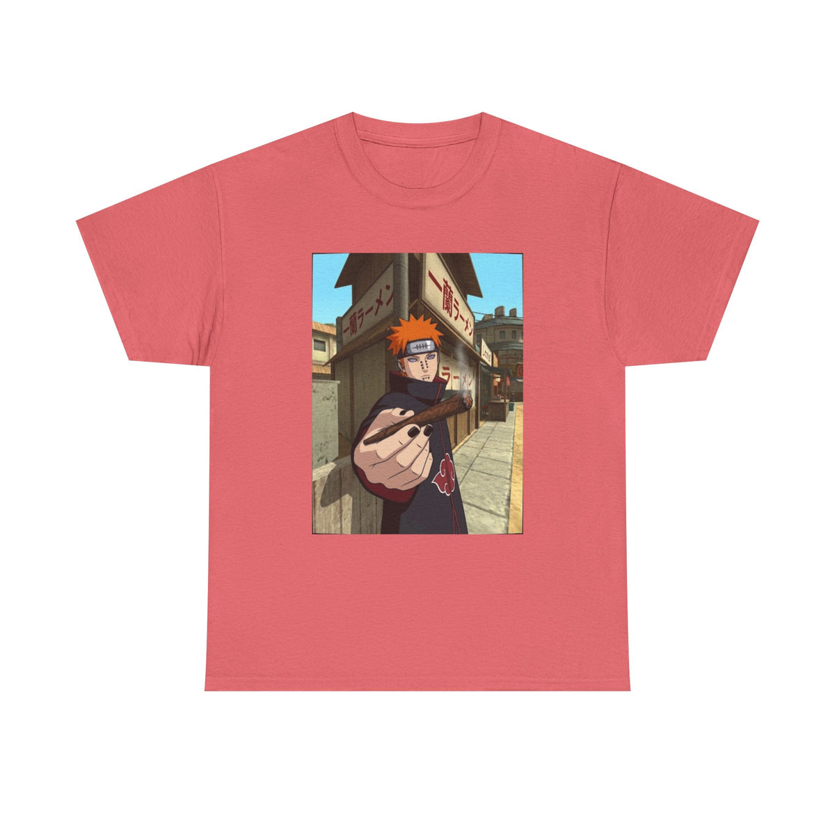 Pain Smoking A Blunt In Konoha Tee