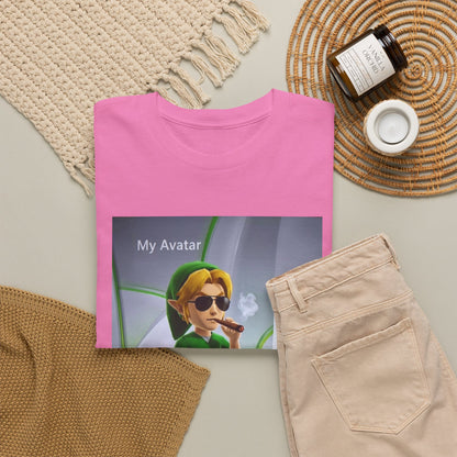 Stoner Link Xbox Avatar Puffing Blunt Tee