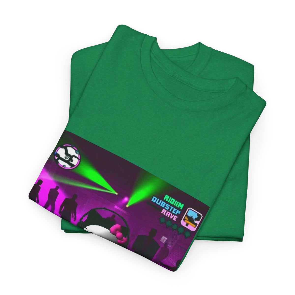 Hello Kitty DJing Dubstep Rave Tee