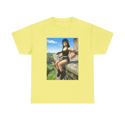Edgy Elf Offering You A Blunt Tee