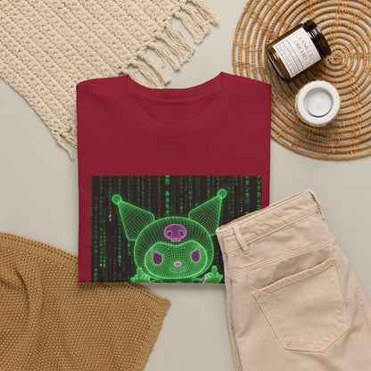 Wireframe Kuromi Skater Grinding Matrix Tee