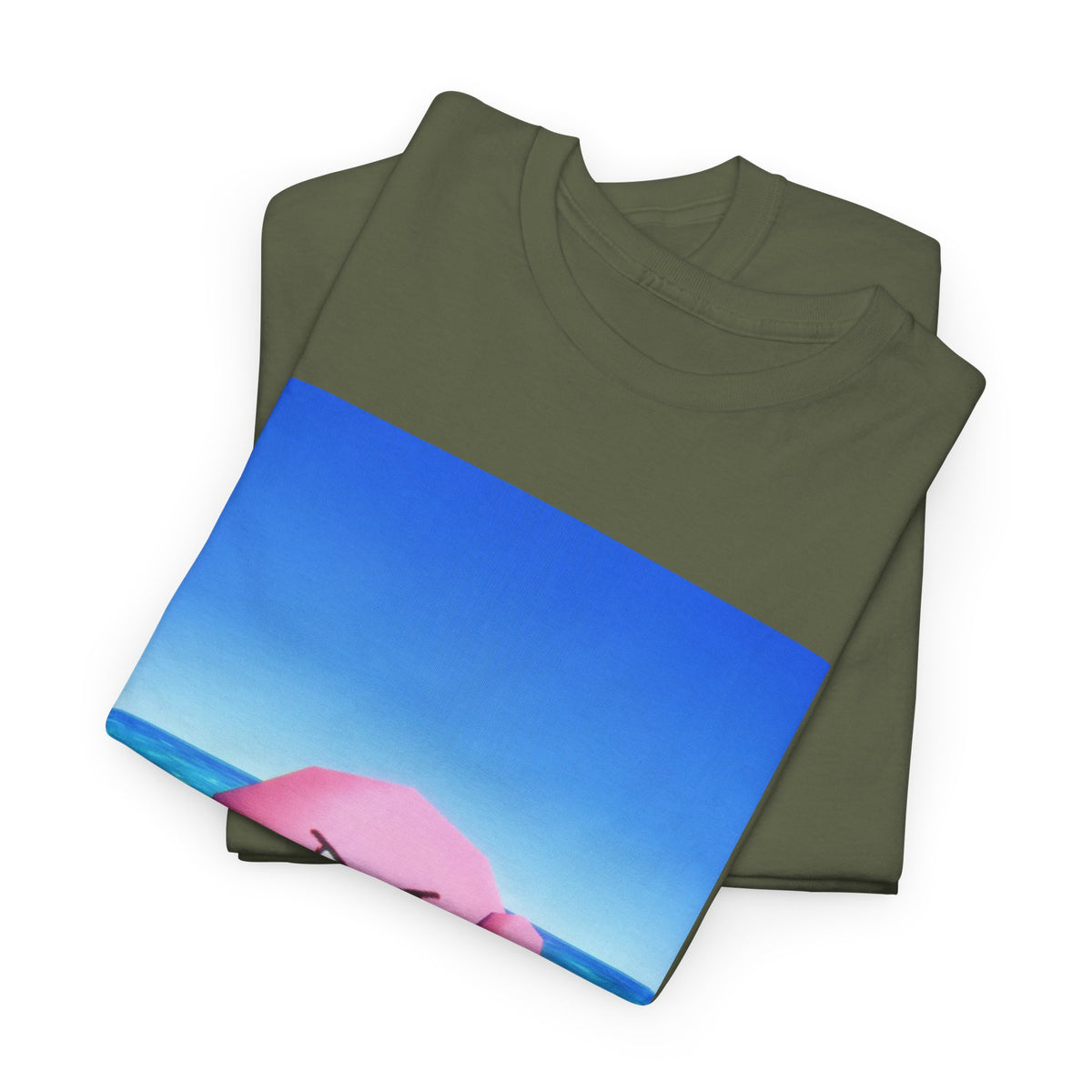 Kirby Flipping The Bird Beach Tee