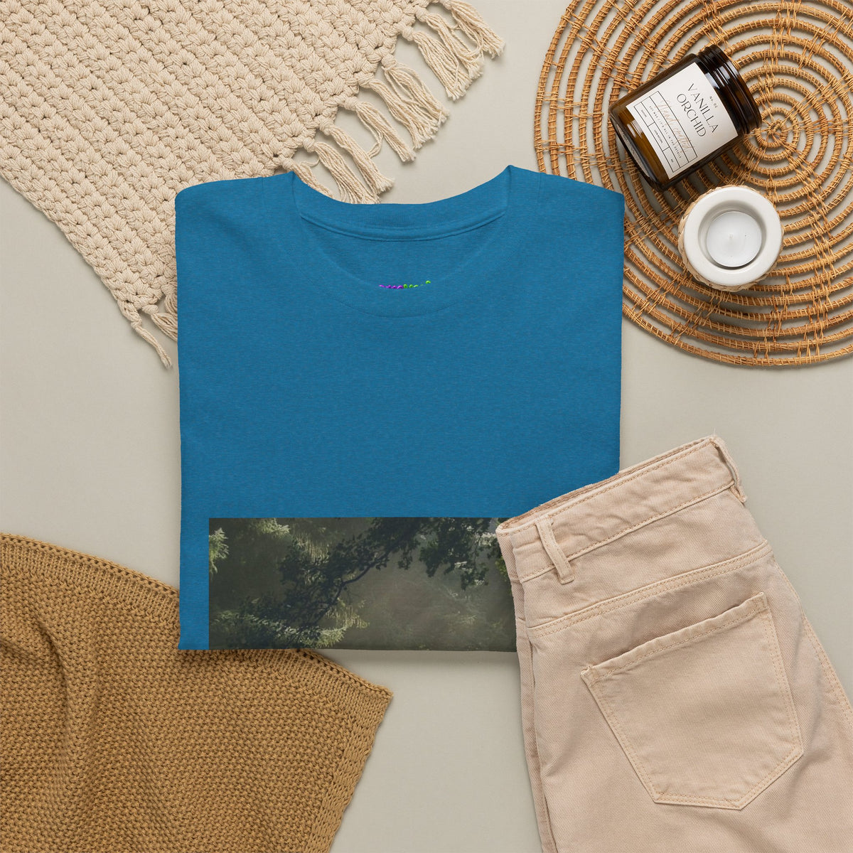 Urban Leaf Whisper Graphic Tee