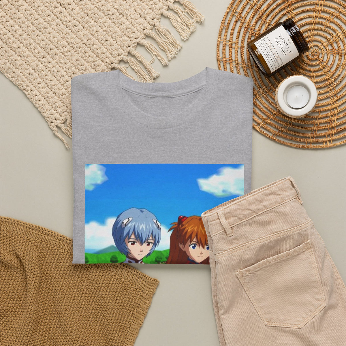 Rei And Asuka Gaming Chill Session Tee