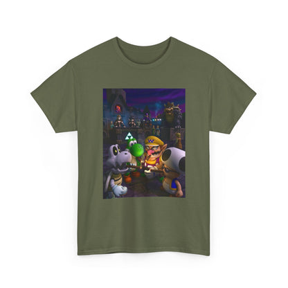 Wario, Yoshi, Toad, Dry Bones Lit Up Tee