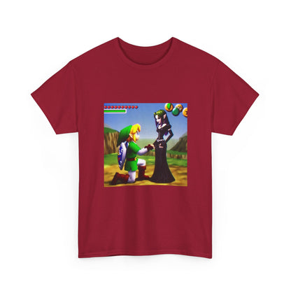 Link Proposing To Goth Girl Tee