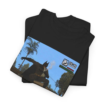 Batman Smoking Bong Skateboard Stunt Tee