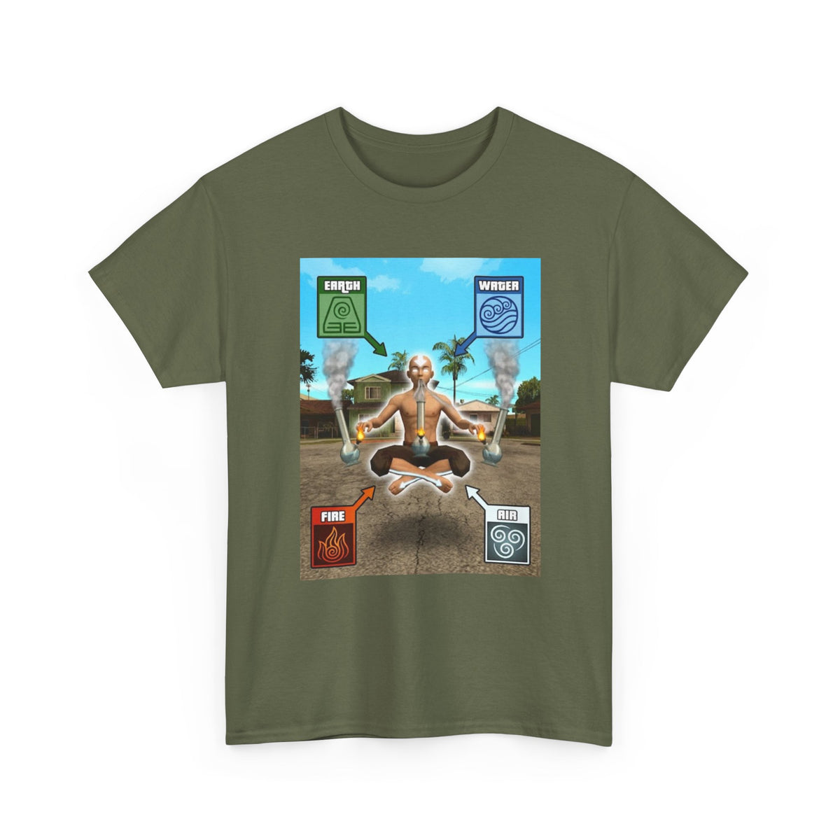 The Last Stoner Floating Avatar Tee