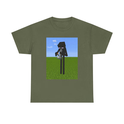 Enderman Lighting Up A Bong Tee