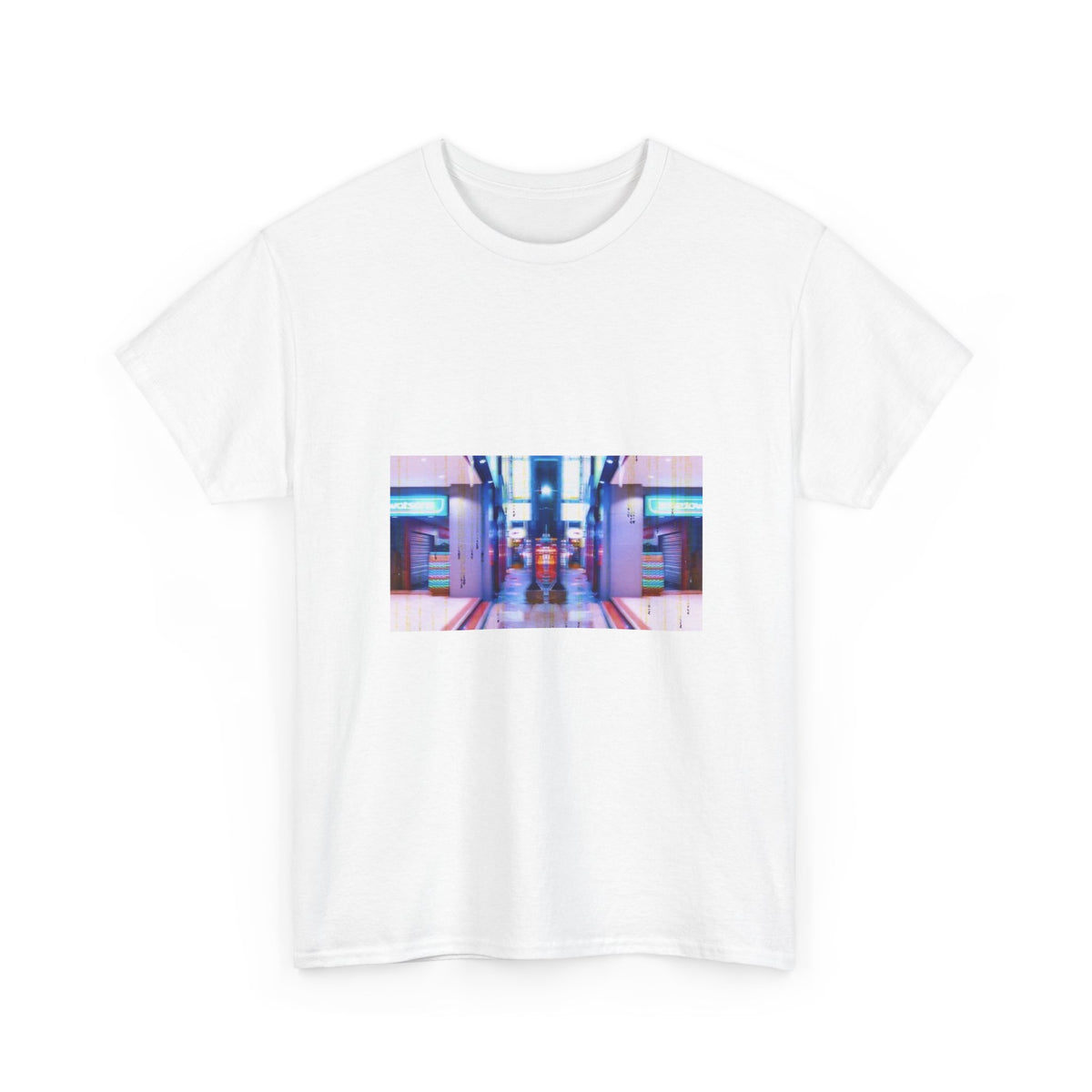 Meli and Chill Splashing Through Neon Streets Tee