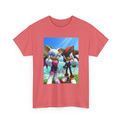 Rouge And Shadow Flipping The Bird Tee (Design 3)